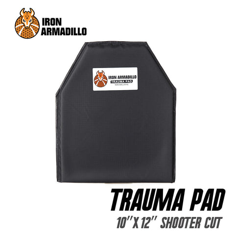 AA SHIELD® x Iron Armadillo®Trauma Pad 10"X12" SHOOTER'S CUT  (Not Bulletproof or Stab Resist!)